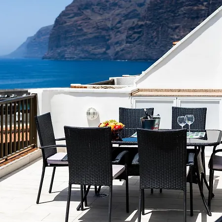 アパート Ocean Panorama - 3 Ac Bedrooms, Private Garage, Pool, 2 Bathrooms, Tv Channels アカンティラド・デ・ロス・ヒガンテス